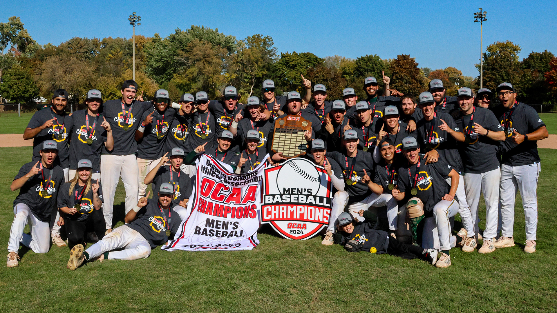 Men&rsquo;s Baseball Win Fourth Consecutive OCAA Gold Medal