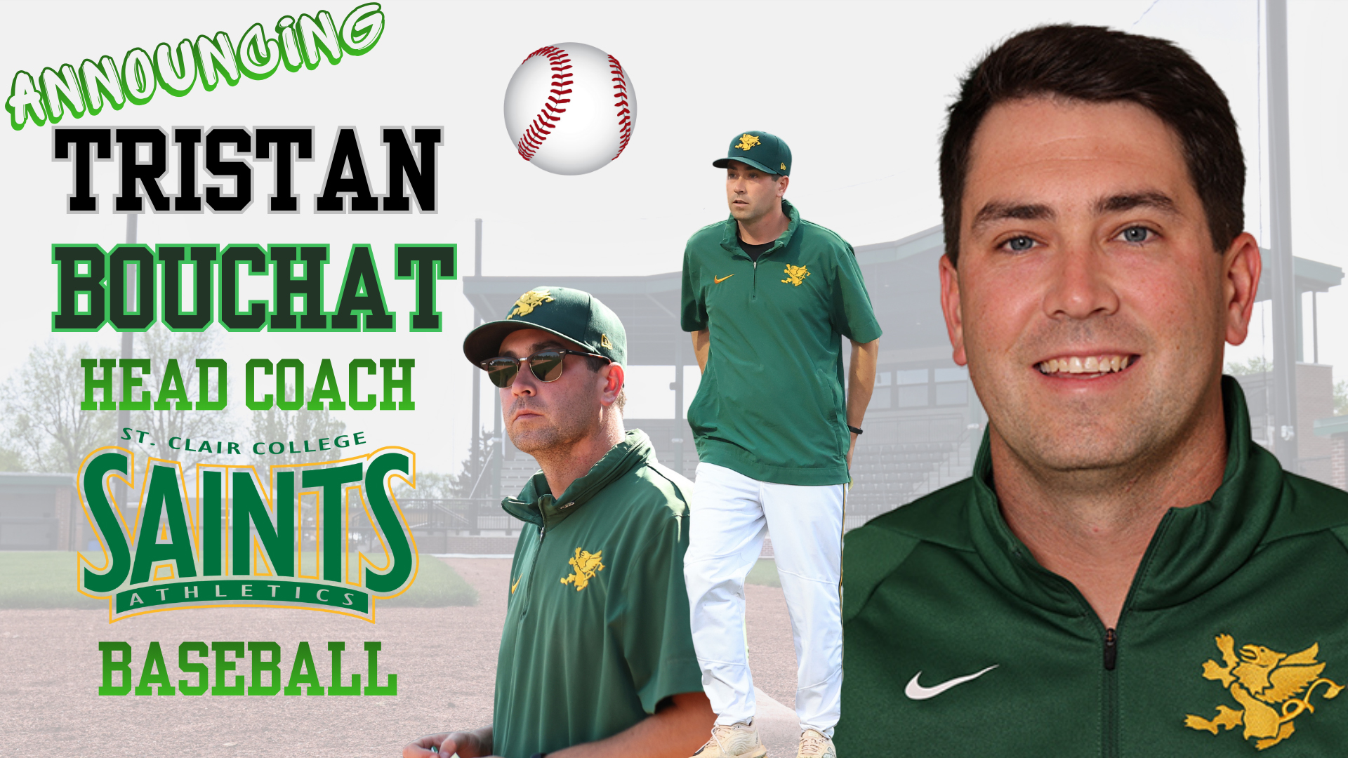 St. Clair Inks Bouchat as Men&rsquo;s Baseball Head Coach