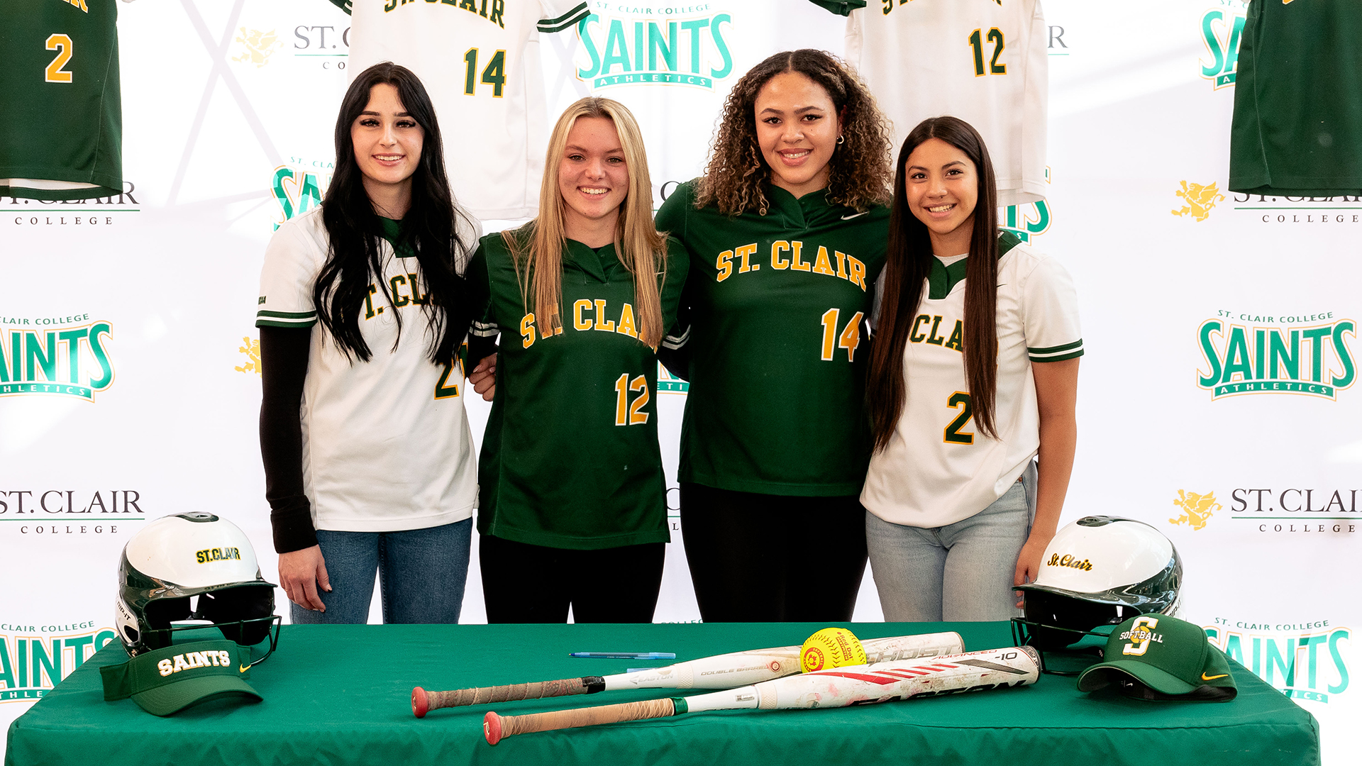 L to R: Brooke Cameron, Kamryn Coombs, Ada Umerah, Danna Juarez