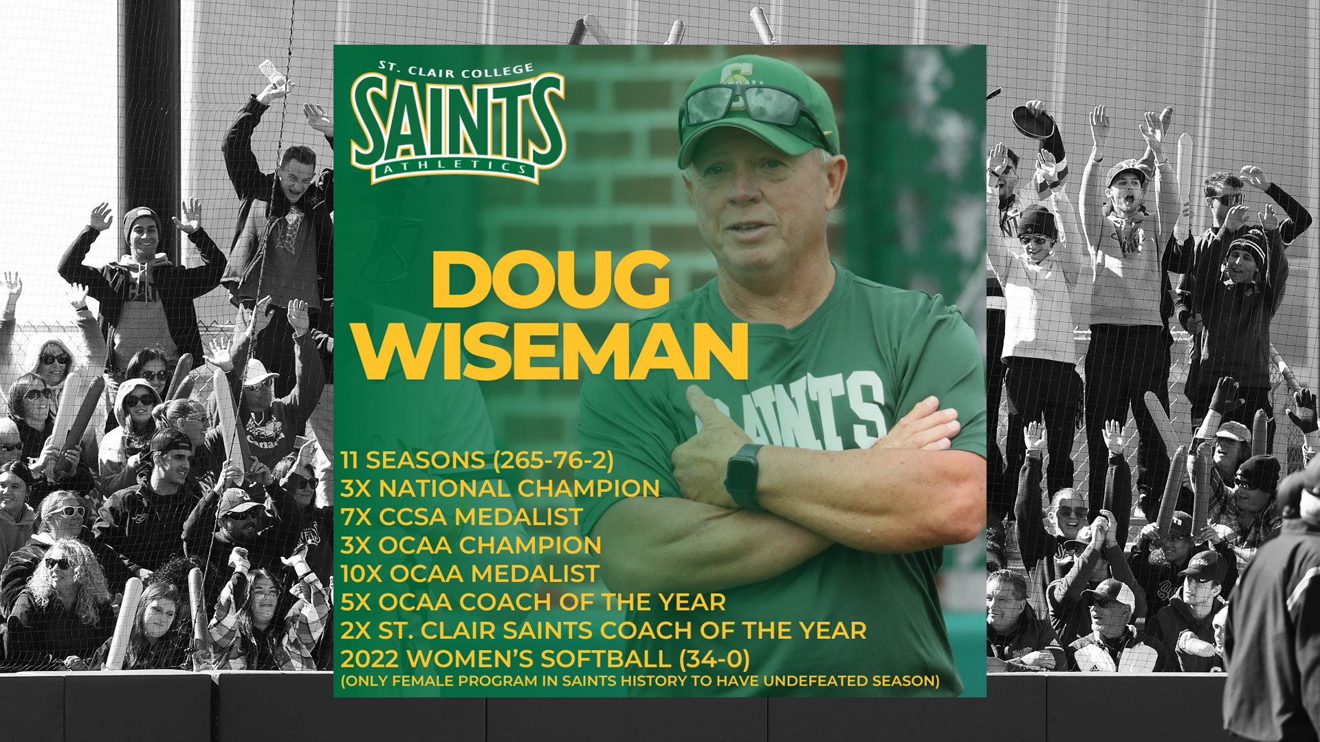 Wiseman Steps Down from St. Clair Women's Softball