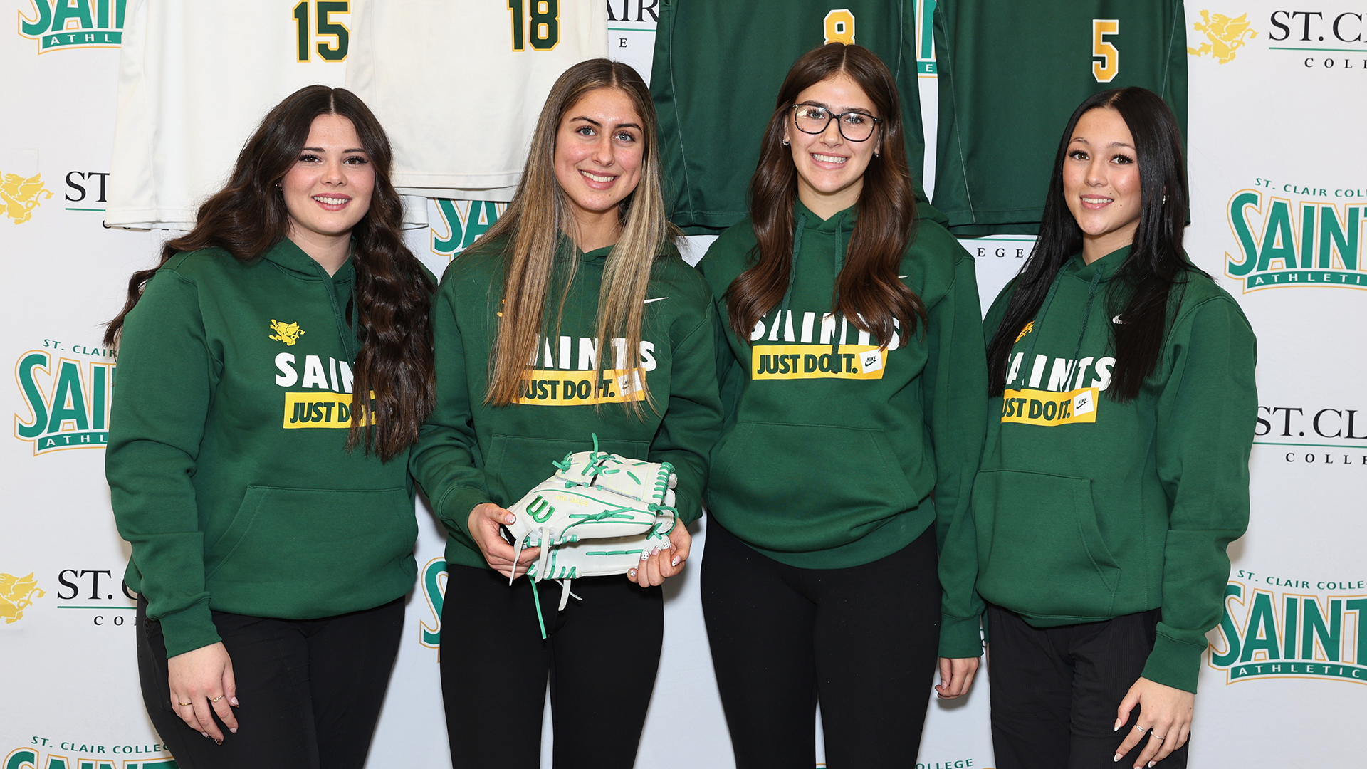 (L to R): Micayla Dales, Madison Phillips, Kamryn Hazell, Kalia Rounding