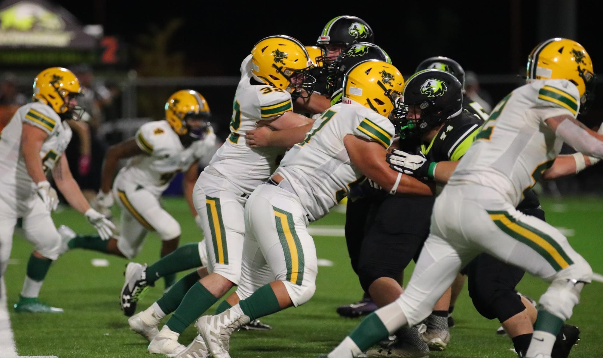 Fratmen Football Race to 5-0 with Lopsided Home Win