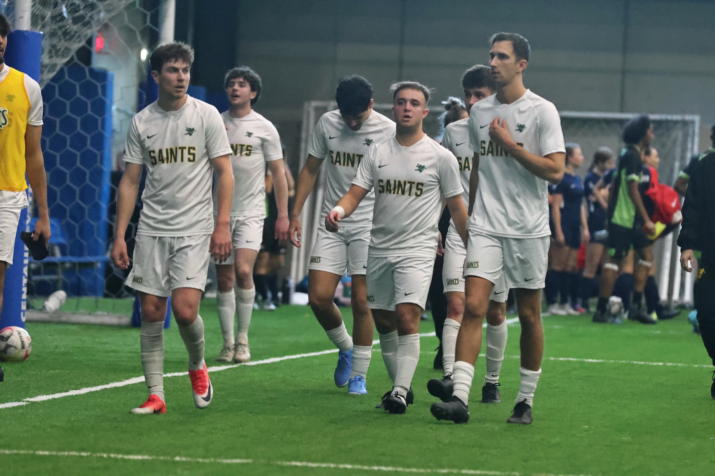 Men's Indoor Soccer Come Up Short