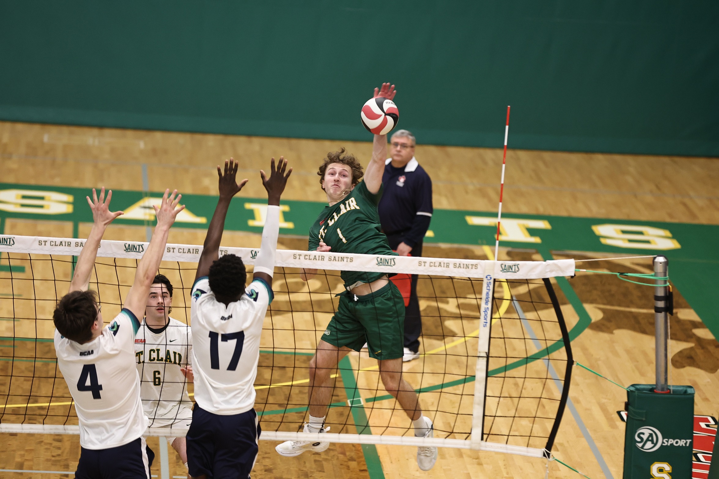Men's Volleyball Split Weekend Matches