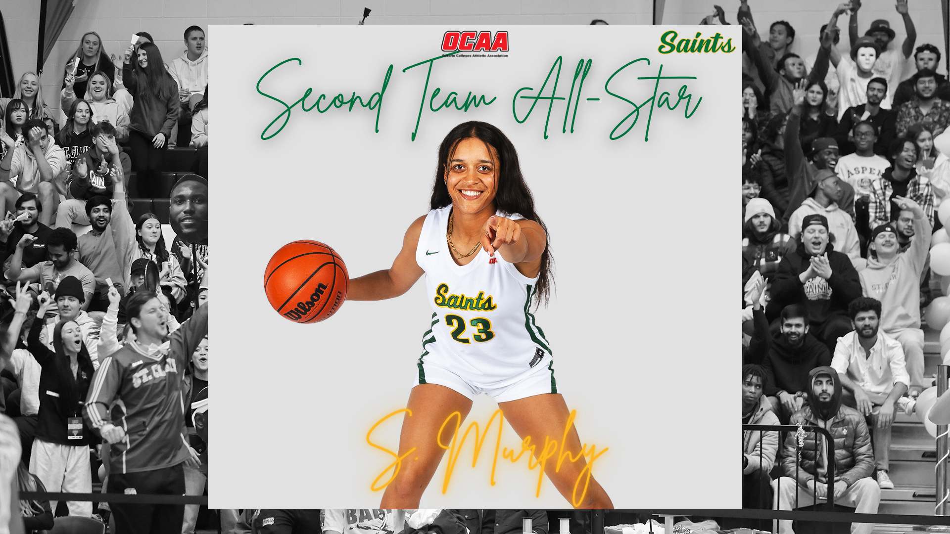 Murphy Named OCAA Women&rsquo;s Basketball Second-Team All-Star