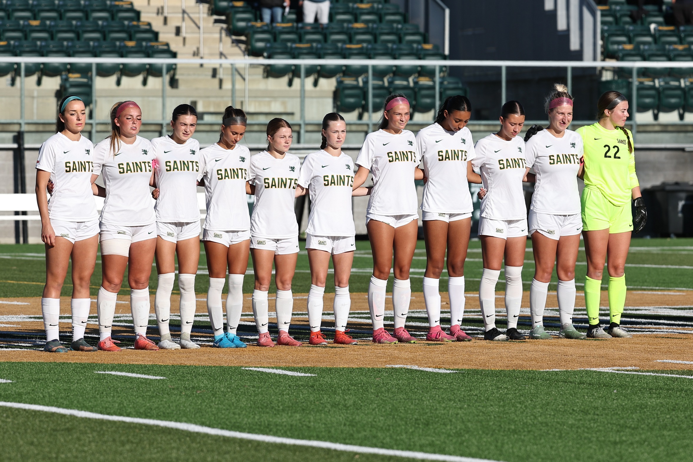 Women's Soccer Lock Up Home Playoff Match