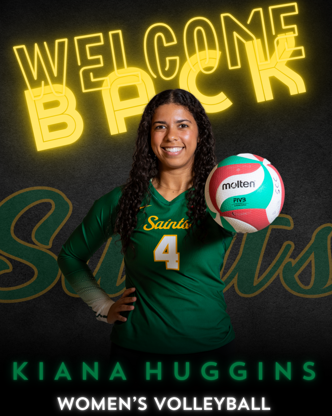 Women's Volleyball Welcomes Back Huggins