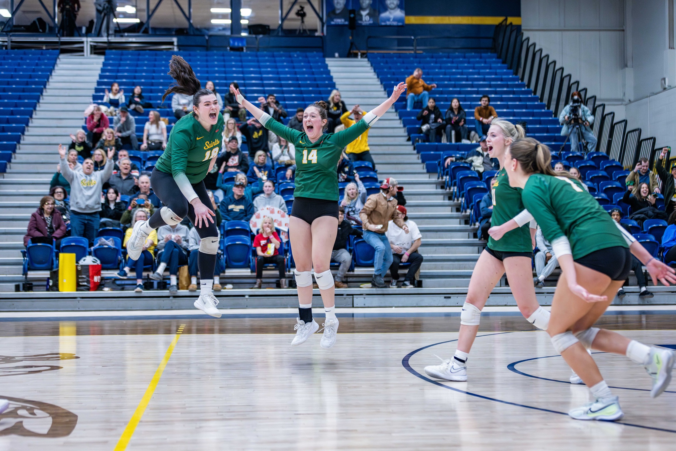 Women's Volleyball Playing for OCAA Gold Saturday