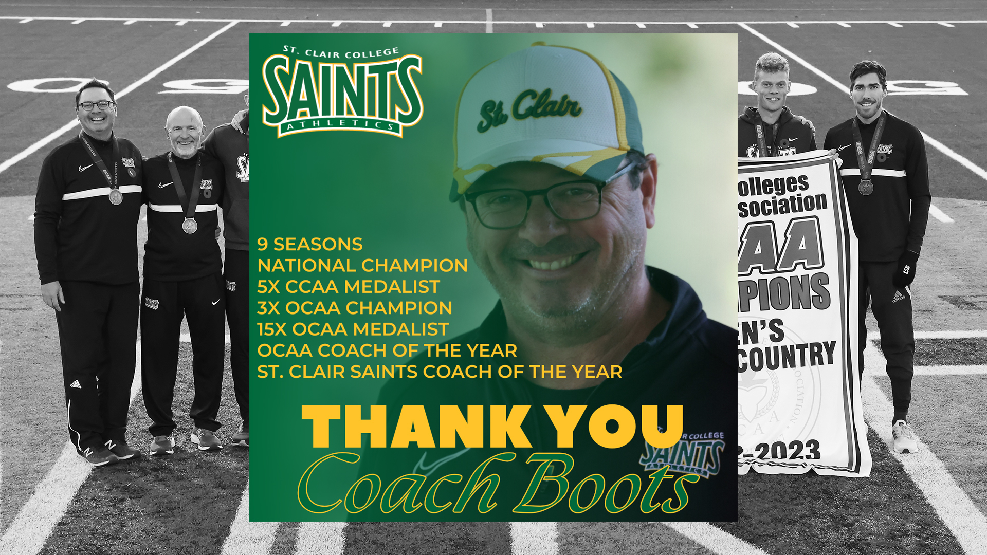 Boots Retires from St. Clair College Cross-Country
